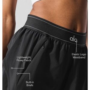 Alo- Match Point Short - Black